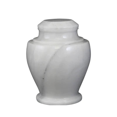 White Adult Carpel Antique Urns: Timeless Elegance for Personalized Memorials