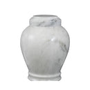 Marble  Antique White Adult Urns:Elegance